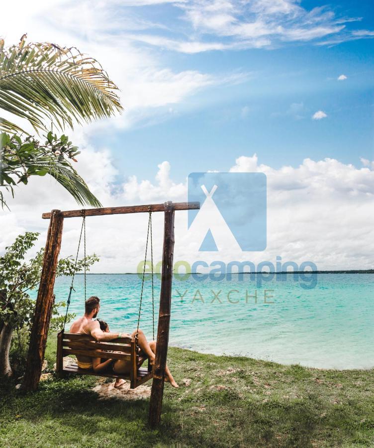 Ecocamping Yaxche Hotel Bacalar Buitenkant foto