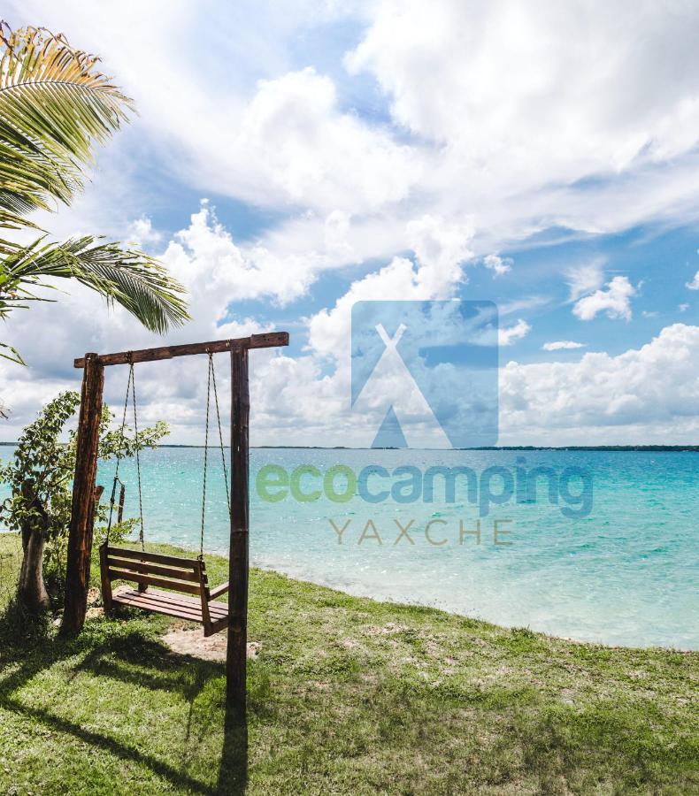 Ecocamping Yaxche Hotel Bacalar Buitenkant foto