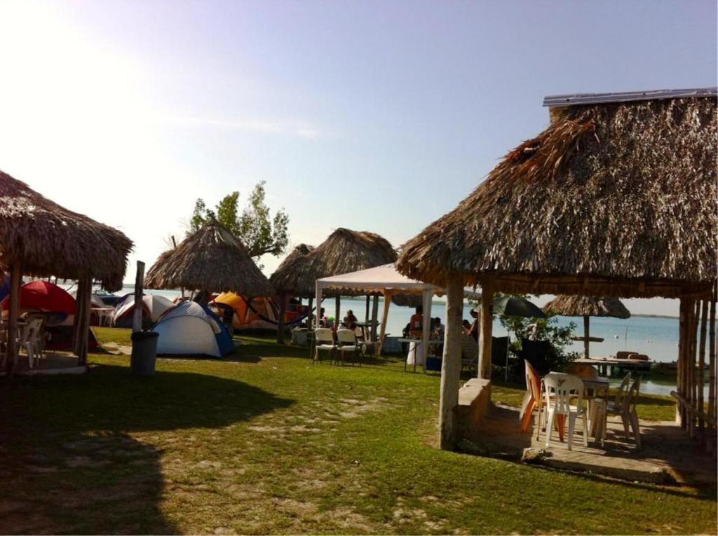 Ecocamping Yaxche Hotel Bacalar Buitenkant foto