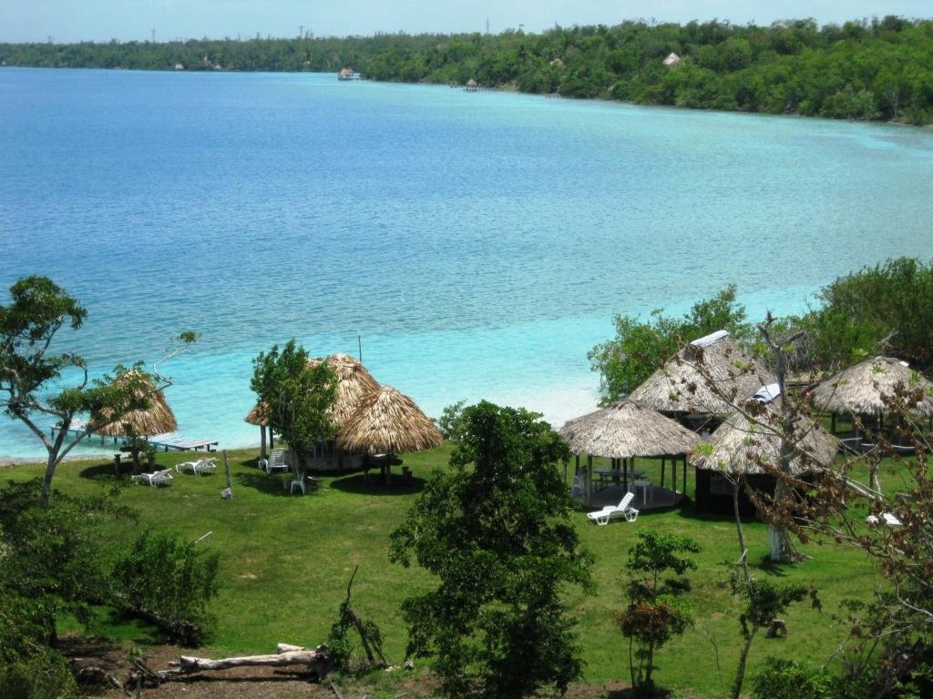 Ecocamping Yaxche Hotel Bacalar Buitenkant foto