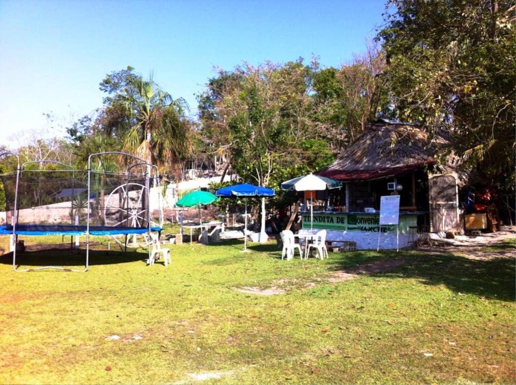 Ecocamping Yaxche Hotel Bacalar Buitenkant foto