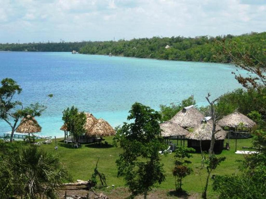 Ecocamping Yaxche Hotel Bacalar Buitenkant foto